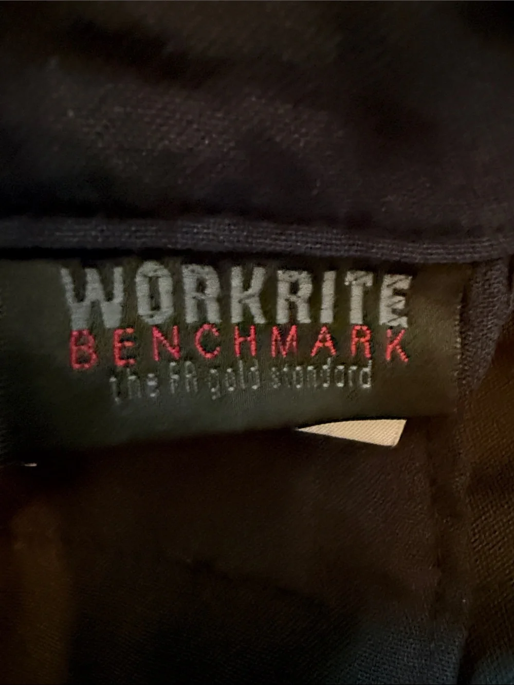 Workrite FR Nomex Men's Navy work Pants - Classic Straight Fit 38x29”